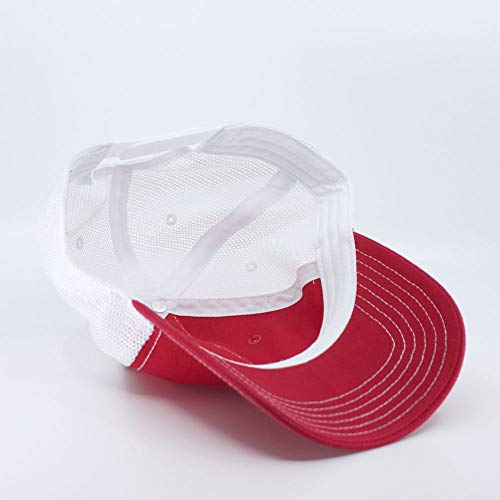 Image of The Vintage Year Washed Cotton Unstructured Soft Mesh Adjustable Trucker Baseball Cap