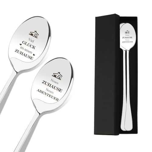 Geschenk zum Einzug Löffel Einweihungsgeschenk Wohnung Einzugsgeschenke Wohnung Neue Einzugsgeschenke Haus Einweihungsgeschenk Haus Geschenkideen zum Umzug Ausgefallene Geschenk zum Hauseinzug
