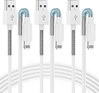 iPhone Charger Cable 1M, 3Pack [Apple MFi Certified] Charging Cable Lightning to USB 1 Meter, Apple iPhone Fast Charging Lead for Apple iPhone 13 Pro/12 Pro Max/12 Mini/11/X/XS/XR/XS Max/8/7/6/iPad