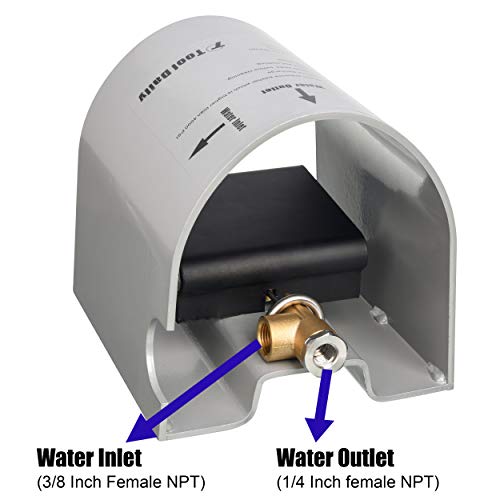 Image of Tool Daily Pressure Washer Foot Valve for Sewer Jetter Kit, 4000 PSI | Function as Power Washer Ball Valve, Foot Control Valve