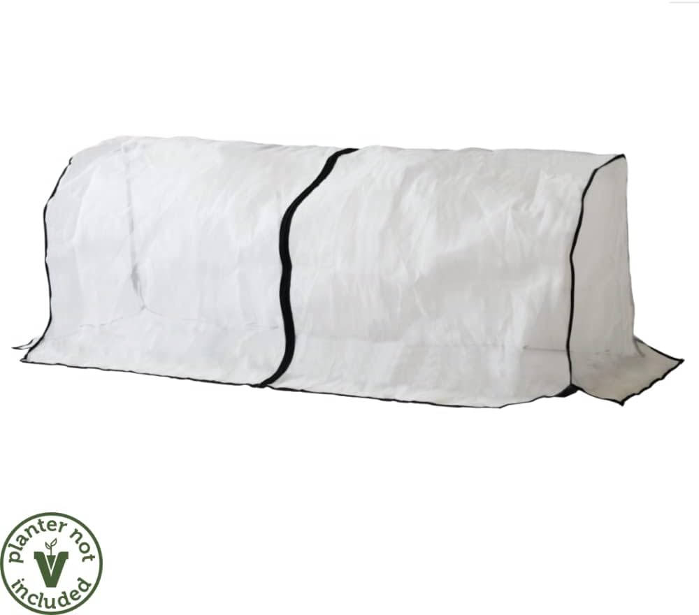VegTrugMedium Wall Hugger Greenhouse Micromesh Cover - White