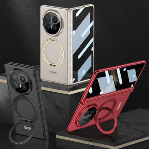Coque HONOR Magic V6 en titane avec protège-écran et support bague - 2