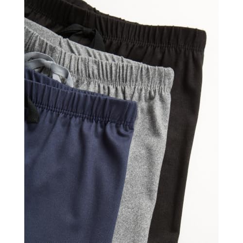 Image of Sweet Hearts Girls Sweatpants - 3 Pack Super Soft Performance Jogger Girls Pants: Made in USA (Sizes 5-18)
