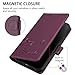Leather Cases Compatible with Oppo Reno 11 Pro 5G Case, with Magnetic Flip Card Slot Stand Shockproof Soft Silicone Retro Smile Patterns Protective Cover for Women Man for Oppo Reno 11 Pro 5G (4)