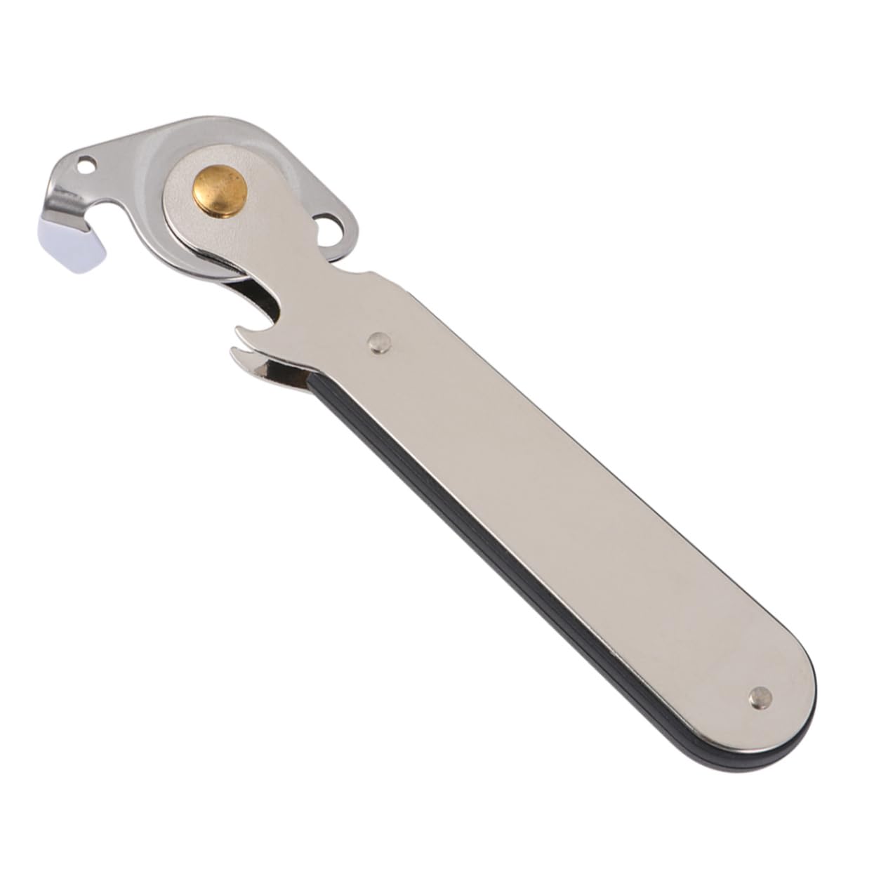 COLLBATH Sturdy Stainless Steel Can Opener Easy to Use for Large Cans Perfect for Kitchen Restaurant Home Travel
