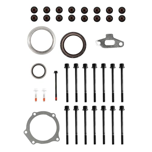 Image of Torchbeam Head Gasket Set with Head Bolts HS26389PT Fit for Colorado 2007-2009,2012 2.9L, Engine Cylinder Head Gasket Kit