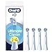 Oral-B Series iO Ultimate Clean Cabezales De Recambio Originales, Pack de 4 Recambios Blancos Para Cepillos De Dientes Eléctricos Oral-B iO, Eliminación Profunda De La Placa Bacteriana