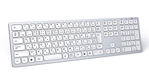 Amazon.co.jp: seenda ワイヤレスキーボード 無線 充電式 超薄