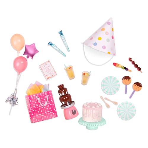 Our Generation Accessoires fête d'anniversaire pour poupées