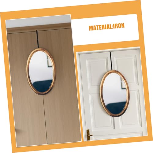 Fixation miroir sans cadre stable grâce au support miroir réglable métal - 4