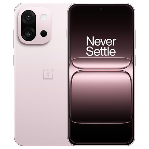 OnePlus 13s | Snapdragon 8 Elite | Best Battery Life Ever on a Compact Phone | Lifetime Display Warranty | 12GB+256GB | Pink Satin