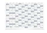 ✓ Planificador justo, un calendario para todo un año, ideal regalo útil para todas las citas