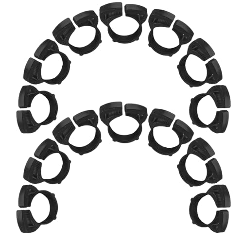 VICASKY 20pcs Adjustable Hose Clamps for Water Fixing and Leak Prevention Sprinkler Clamp Multi-Purpose Clamp Tool Sprinkler Bracket