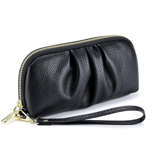 Women Wallets Purses Fashion Zipper Wallet Money Holder Female Long Purse Female Purse Zipper(D)