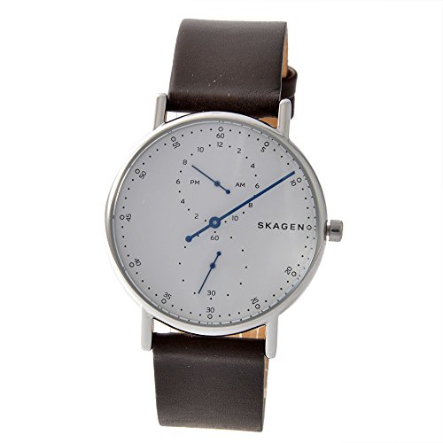 SKAGEN[�X�J�[�Q��] Signatur �V�O�l�`���[ �u���E�����U�[�o���h �z���C�g/�u���[ �A�i���O ���f�B�[�X �����Y �r���v skw6391 [���s�A���i]