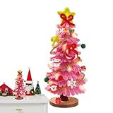Manualidades Creativas De Navidad Para Niños - Árbol De Navidad Luminoso Para Decorar La Casa,Artesanías De Madera Para Crear Decoraciones Para Árbol De ,Para Familia Niñas Sala Cocina Oficina