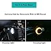 Motorcycle Handlebar End Light ,12 LED Turn Signal Lamp Scooter Blinker Flasher Resistor Front Rear Light Assembly,for Chopper Cruiser Classic Vintage Motorbike