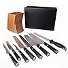 9-Piece-ZILNEHZ-Damascus-Knife-Block-Set-Comes-with-Knife-Sharpener-Tool-And-Knife-Holder-Kitchen-Utensils-Set-Kitchen-Knife-Set-with-Block-Ebony-Handle-VG10-High-Hardness-Steel-Block-Knife-Set 9-Piece ZILNEHZ Damascus Knife Block Set Comes with Knife Sharpener Tool And Knife Holder Kitchen Utensils Set Kitchen Knife Set with Block, Ebony Handle, VG10 High Hardness Steel, Block-Knife-Set