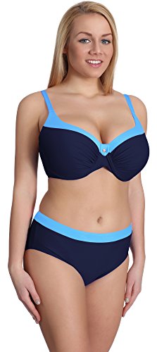 Feba Figurformender Damen Push Up Bikini L51N1 (Muster-502, Cup 75 H/Unterteil 38)