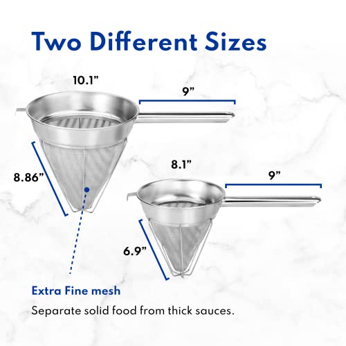 New Star Foodservice 38057 Stainless Steel Reinforced Bouillon Strainer thumb #7
