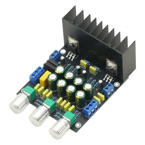 LM1875 2 * 20W Audio Power Amplifier Board with High Bass Ad