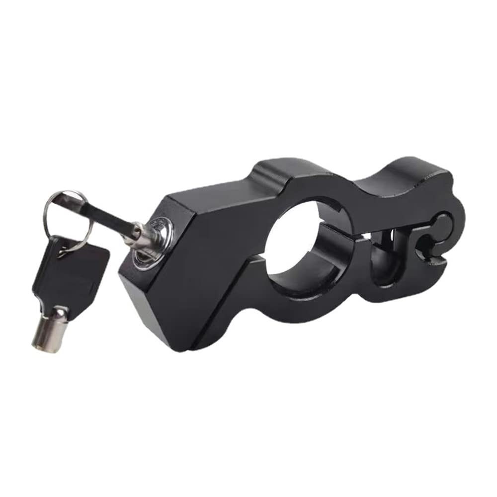 Set Lucchetto Freni Moto E Casco - Universale, Lega Alluminio, Con 2 Chiavi, Per Bici, Scooter, Moto