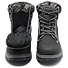 COTTIMO Snow Hiking Winter Boots for Women - Casual Lightweight Combat Work Boots Fur-Lined Ankle Fashion Backpacking Leather Shoes 9, Black