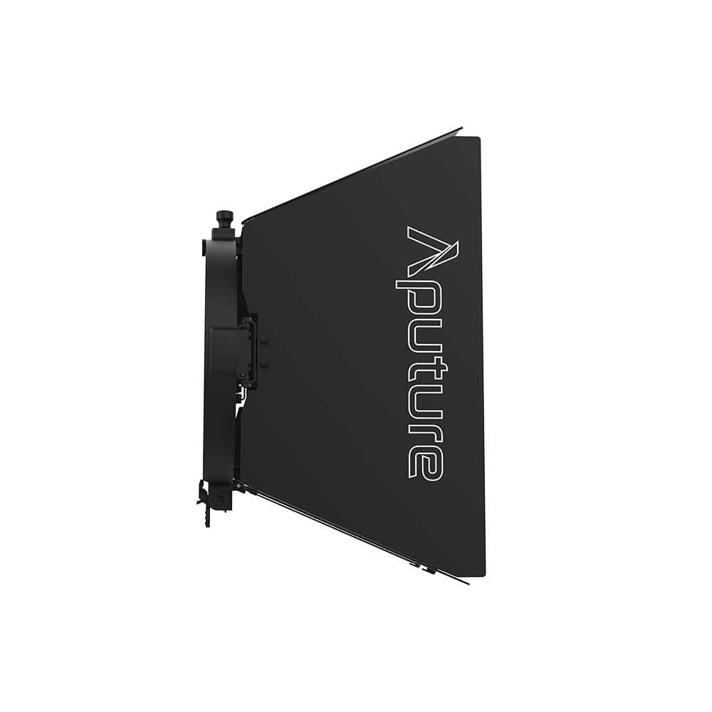 Aputure CF4 Porte Barn - Attacco per controllo della luce a 8 ali per CF4 Fresnel, progettazione del fascio di luce e controllo della luce diffusa, compatibile con scrim standard da 5"