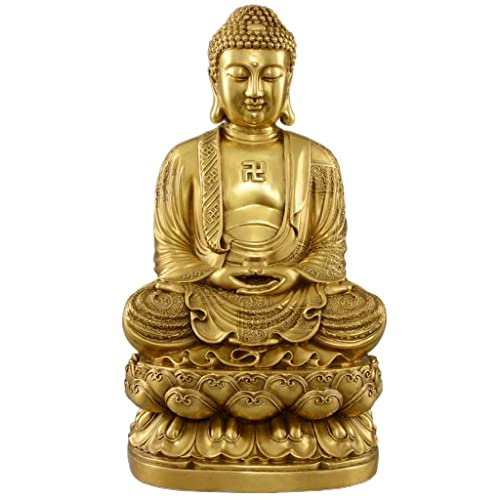 Bouddha en bronze decoration zen pour harmoniser votre espace de bureau