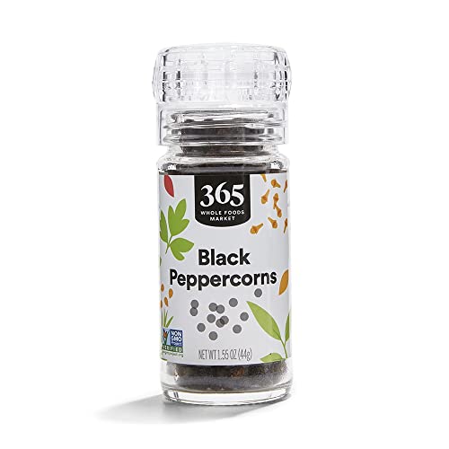 365 By Whole Foods Market, Black Peppercorn Grinder, 1.55 Ounce #TOP5
