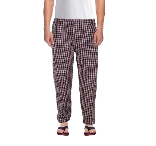 Men's Cotton Casual Style Pyjama Set | Pyjama Bottom wear Full Length (Blue)-image-11