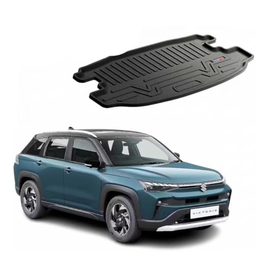 Image of 3D TPE Car Boot Mat for Victoris Custom Fit, Heavy Duty & Anti-Slip Boot Mat | All Weather Resistant, Waterproof & Dustproof Trunk Liner, Car Dicky Mat for Victoris