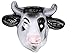 Cow Mask-Plastic- Child