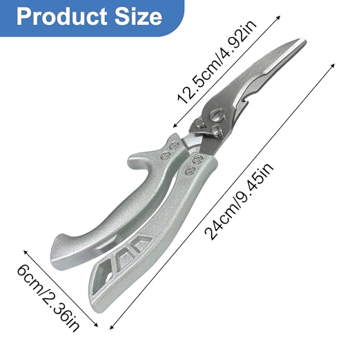 1PC Heavy-Duty Professional Poultry Shears, All-Purpose Kitchen Scissors for Meat, Fish, and Poultry - Ideal for Home Cooking and Food Preparation - Image 2