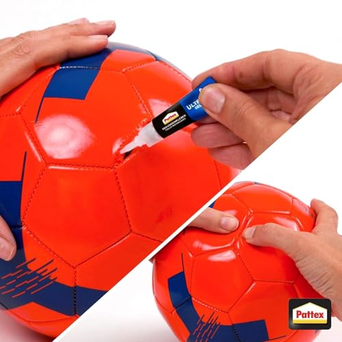 Pattex Sekundenkleber Ultra Gel, extra starker & flexibler Superkleber, stoß- & wasserresistentes Sekundenkleber Gel für z. B. Gummi, Leder, Holz, 1 x 10g