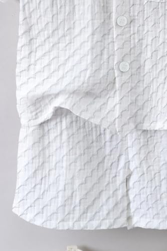 Image of Fashion Dream Boy's Cotton Blend Solid Clothing Set