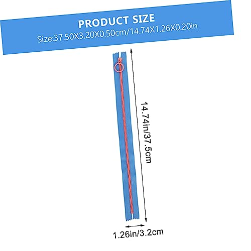Tofficu 10 Peças De Zíperes De Plástico De Resina Para Costura De Cores Sortidas Zíperes De Costura
