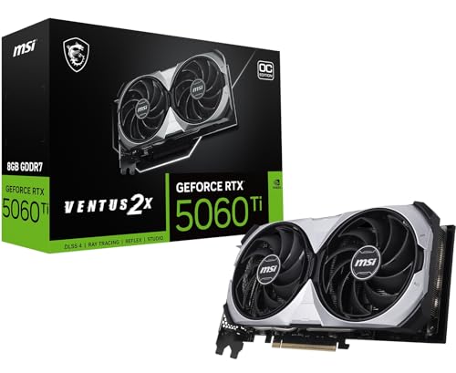 Amazon | MSI GeForce RTX 5060 Ti 8G VENTUS 2X OC CLASSIC