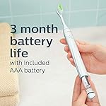 Philips One by Sonicare Battery Toothbrush, Mint Light Blue, HY1100/03 - Image 3