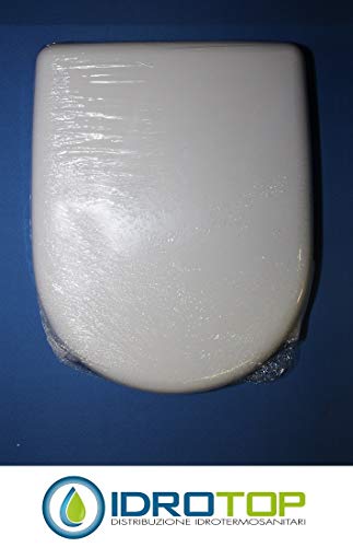 Copriwater Dolomite Clodia Bianco Cerniera Rallentata Soft Close Cromo-Sedile-Asse Wc - 2