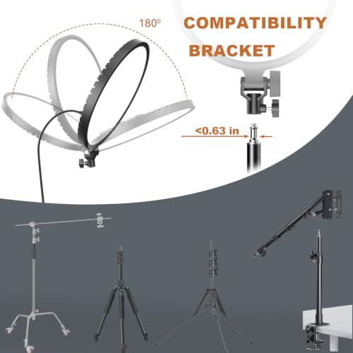 Image of 10 inch Light Kit,55W,NO Wall Mount Triangle Boom Arm (10 inch)