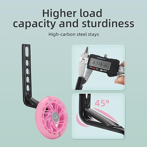 image for TAYIZOO bicycle training wheels for bikes of 12 14 16 18 20 Inch bike,