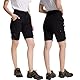 WORK IDEA Damen Slim-Fit Stretch Arbeitsshorts Strapazierfähige Eleganz für höchsten