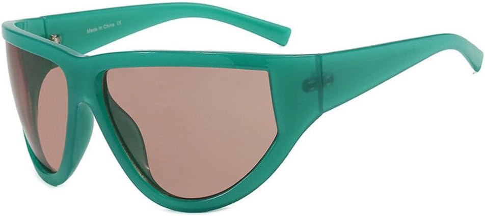 Oversized Oval Sunglasses Riding Goggle Fashion Outdoors Style Suneyeglass UV400