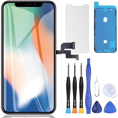 Écran iPhone X ZOETEC remplacement LCD Full HD Retina avec outils et adhésif