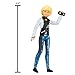 Miraculous Fashion Flip Adrien to Cat Noir 10.5” Action Doll with Miraculous Sequins