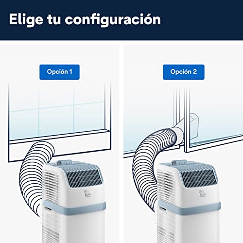 Miniatura 5 de (Usado) De Longhi Pinguino Compact Pac Es72 Young Aire Acondicionado Portátil 8.300 Btu H, 2,1 Kw, Hasta 60m , Función Deshumidificador Y Ventilación, Temporizador 24 Horas