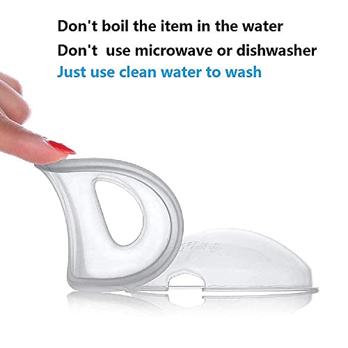 Breast Milk Leaking Storage Collection Shell Nursing Mom For Breastfeeding Nipple Cups Reusable Washable(2 Pack) #TOP2