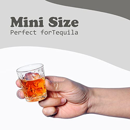 Shot Glasses, 1.75oz Mini Shot Glass Set of 6/Clear Shot Glasses/Tasting Glasses/Cordial Glasses/Sherry Glasses - Image 4