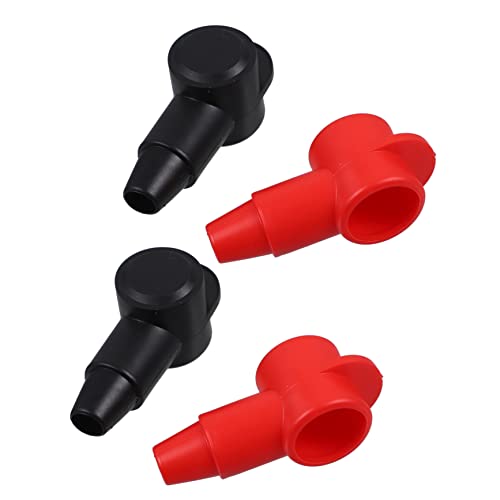 Alipis 4Piezas Cubiertas Batería Batería Aislante Para Baterías Marinas y Rv Accesorios De Seguridad Para Baterías
